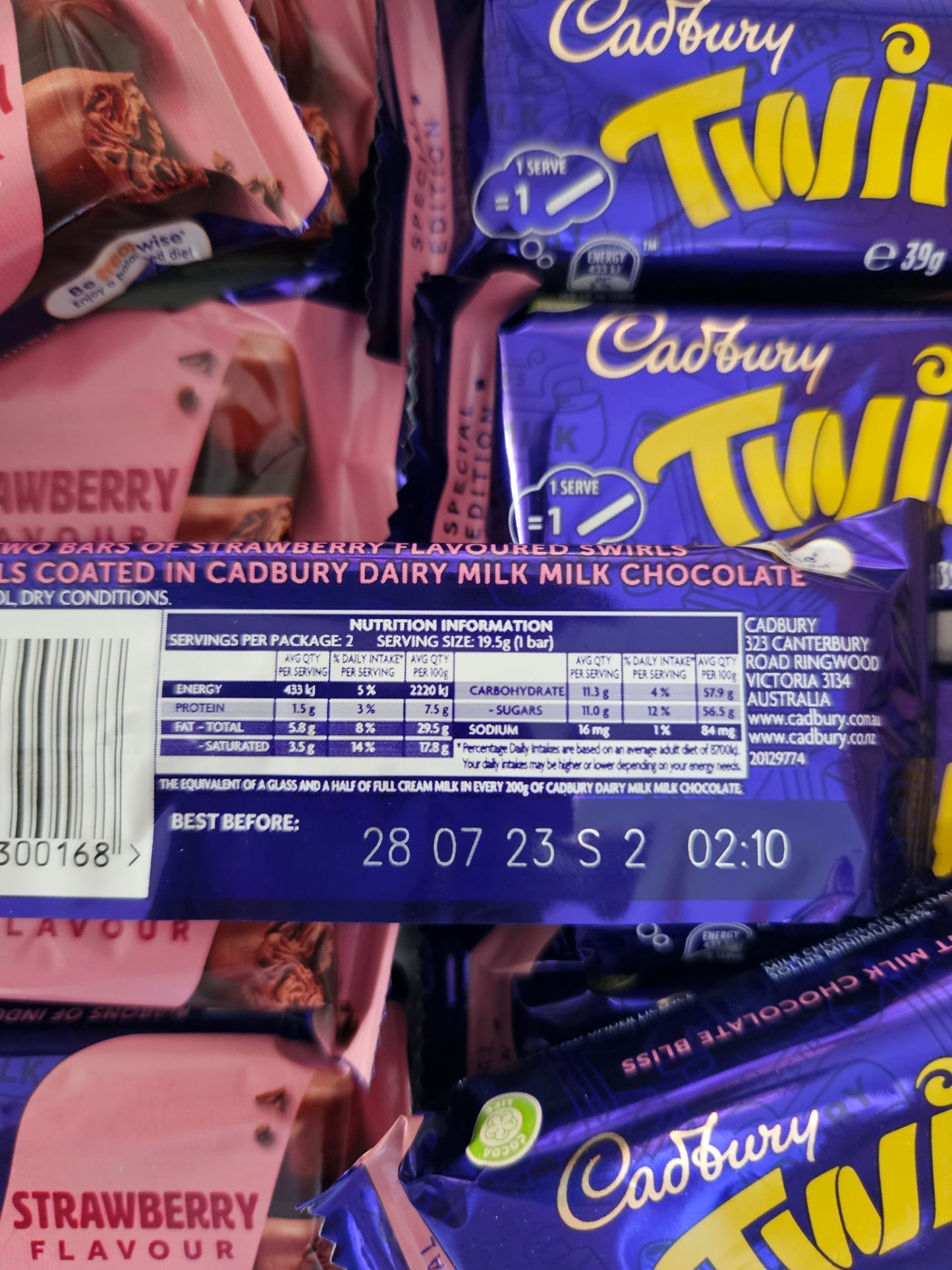 Cadbury Strawberry Twirl