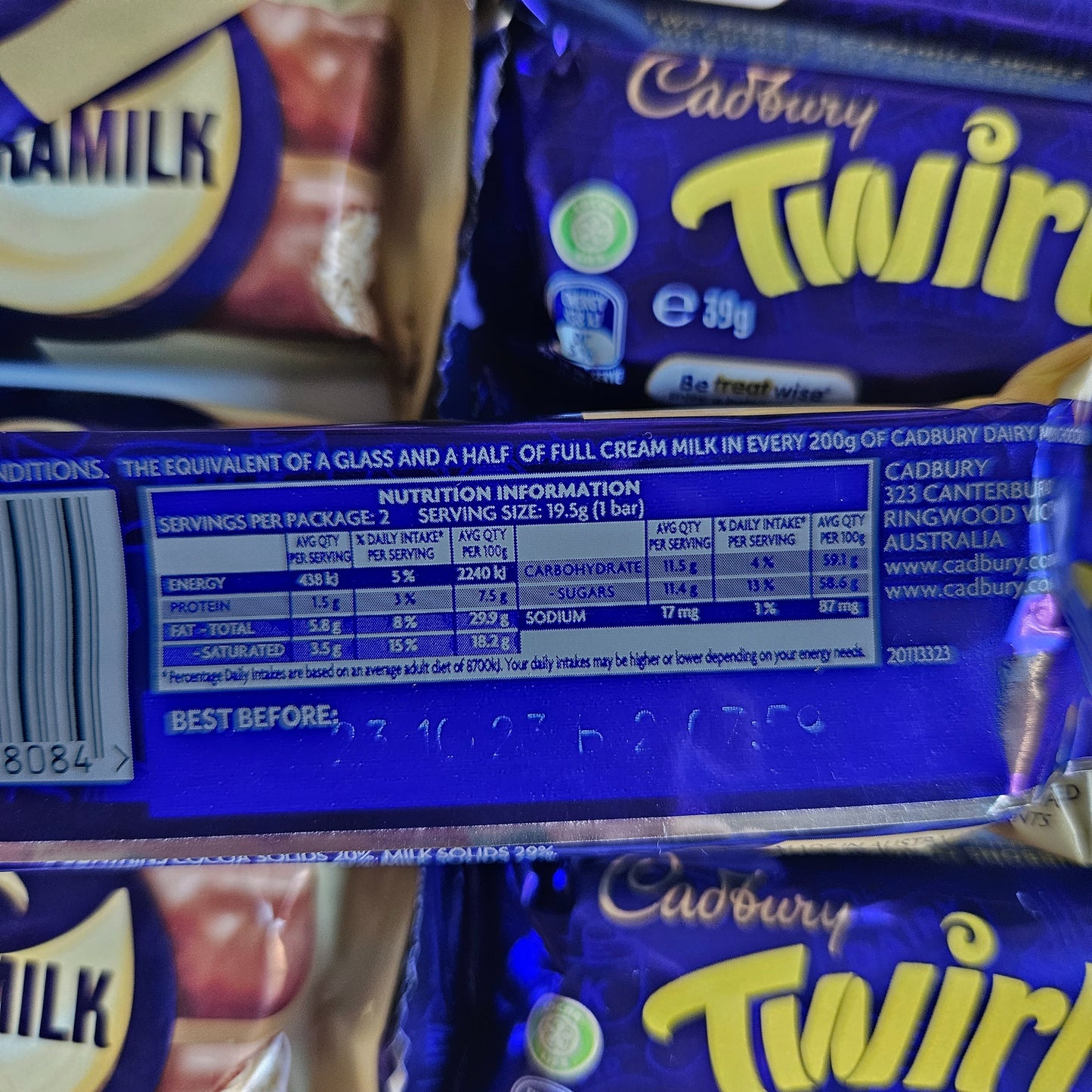 Cadbury Caramilk Twirl (Seconds)