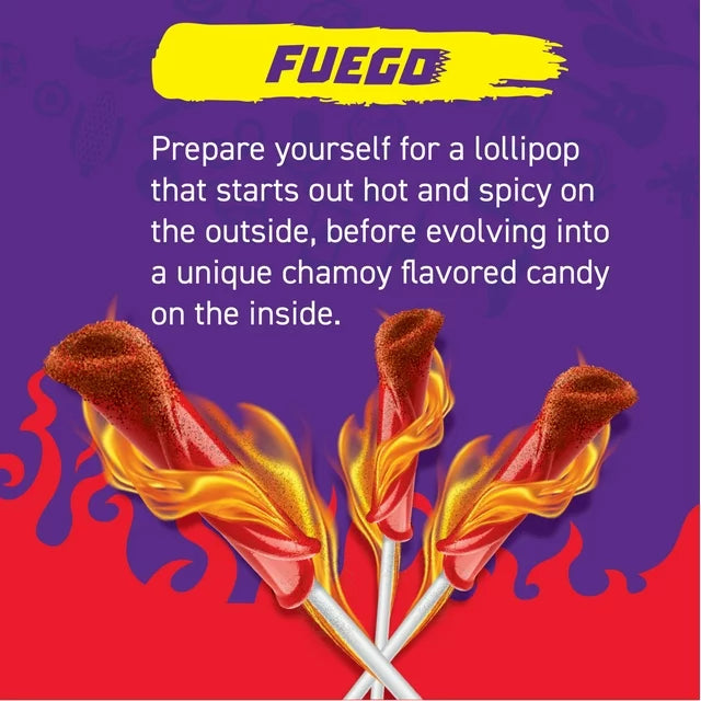 Vero Takis Fuego Lollipops 3 Pack (Seconds)