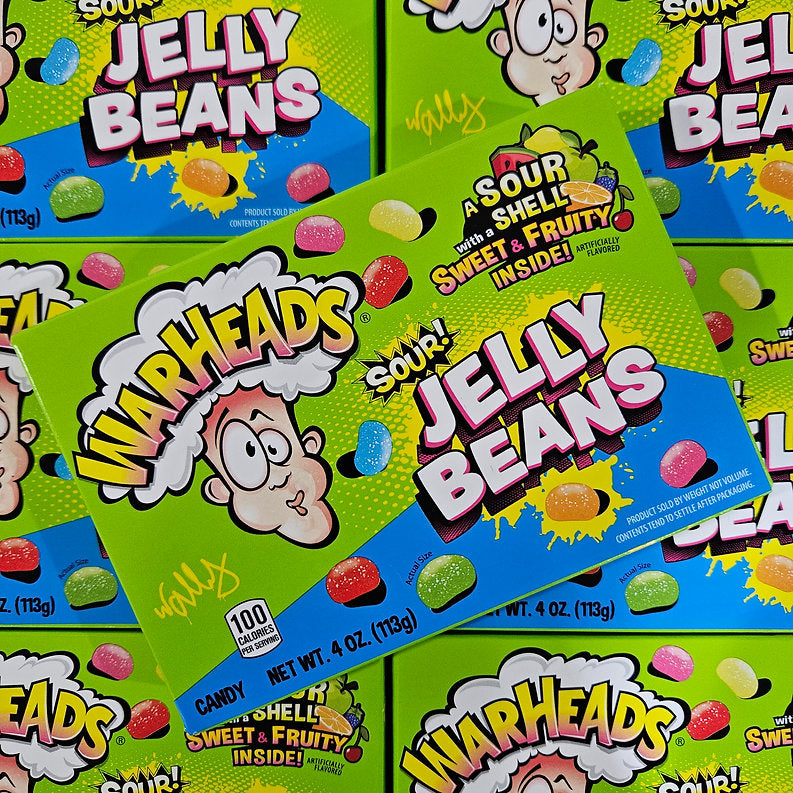 Warheads Jelly Beans 113g