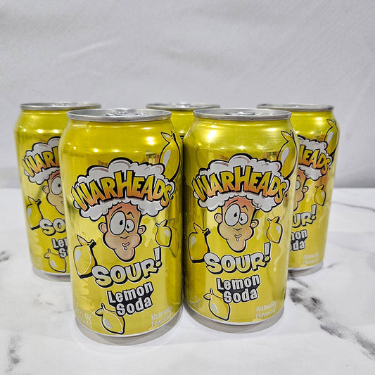 Warheads Lemon Soda 355ml