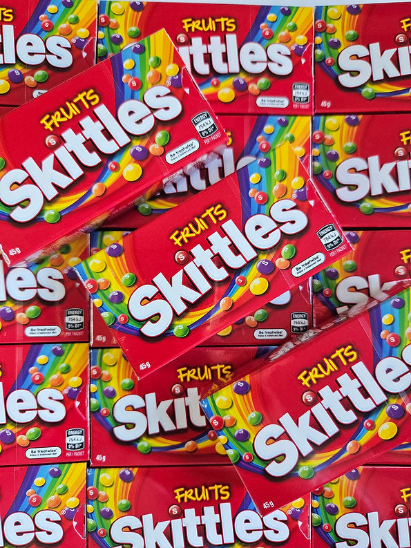 Skittles Box Fruit (Seconds)