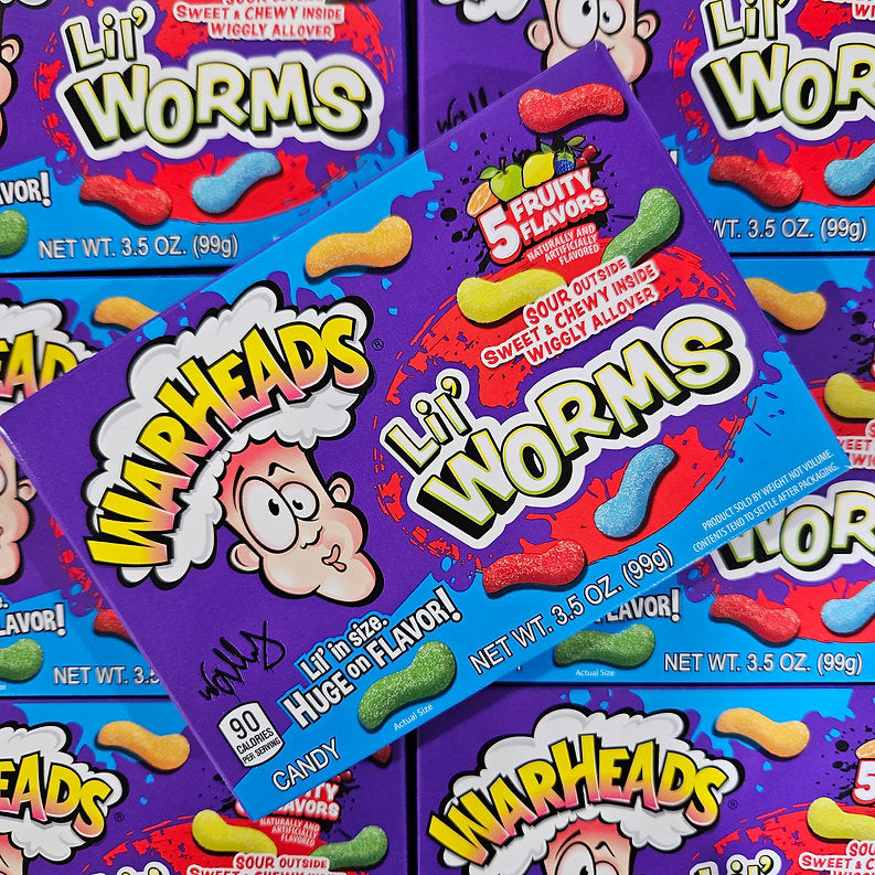 Warheads Lil' Worms 99g