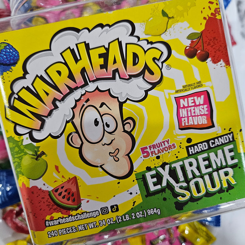 Warheads Extreme Sour Hard Candy (6 Pieces)